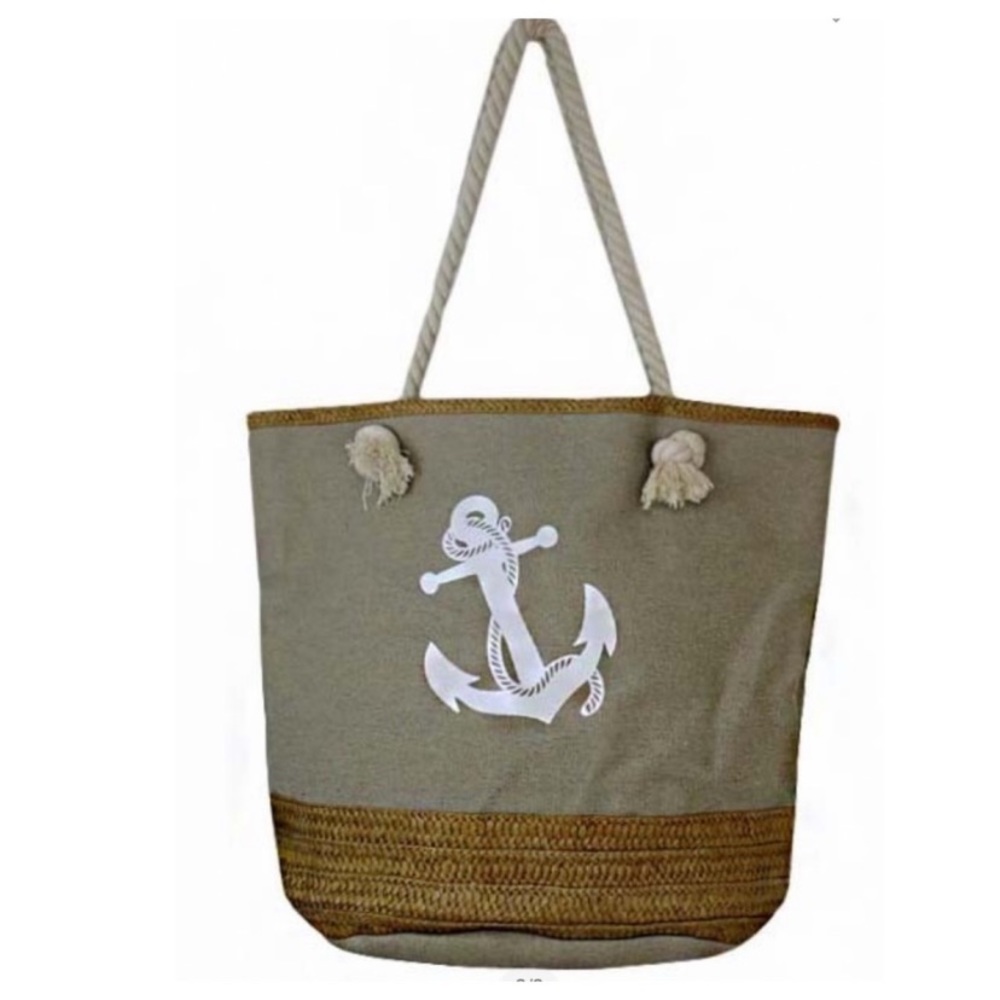 XL Canvas anchor tote